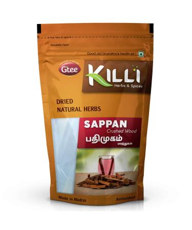 KILLI Sappan Wood | Pathimugam | Patang | Pathimukham Crushed 100g