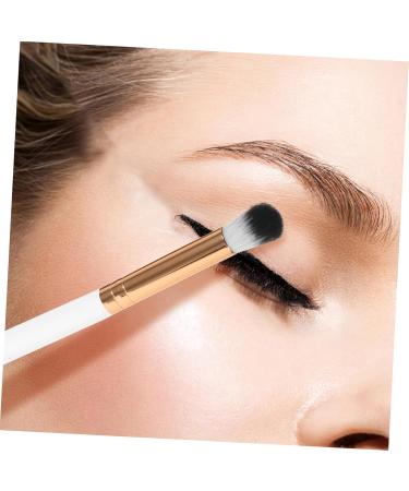 Healeved 10pcs Makeup Brush Makeup Eye Brush Eye for Makeup Concealer Brush White Wooden Handle - Buy Online on SooperMarket.com