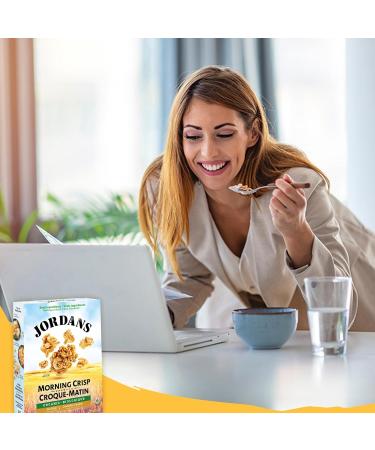 Jordans Organic Morning Crisp Granola Cereal - Outrageous Oats 375g Outrageous Oats 450 g (Pack of 1) - Buy Online on SooperMarket.com