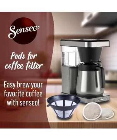 Buy Senseo Espresso Pods - RA Certified Biodegradable Coffee Pods | 5 Packs x 16 | 111g - International Shipping Available - Buy Online on SooperMarket.com