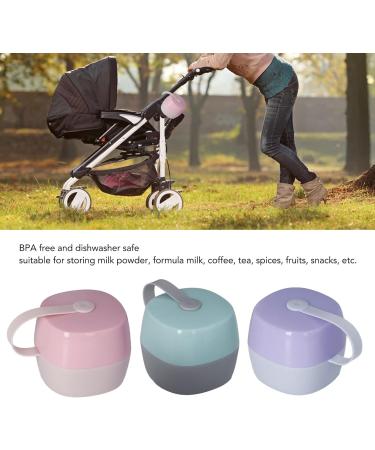 Alomejor 3-Piece BPA-Free Pacifier Holder Case | Food-Grade Large Capacity for Milk Powder & Snacks | Perfect for Travel & Storage - Buy Online on SooperMarket.com