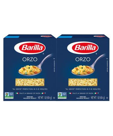 Barilla Orzo Pasta 16 oz. (Pack of 2)