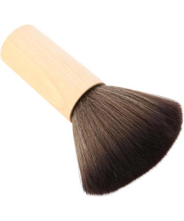 Demeras Barber Neck Duster Tool 15x6x4 Barber Cleaning Wood Handle Hair Sweep Brush Hairdressing Neck Face Duster Tool - Buy Online on SooperMarket.com