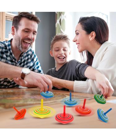 30 Colorful Wooden Circle Toys for Kids | Party Bag Fillers & Birthday Gifts - Buy Online on SooperMarket.com