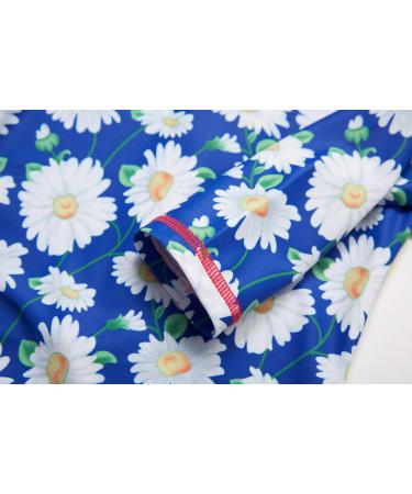 BONVERANO Baby Girl Long-Sleeve Swimsuit UPF 50+ Sun Protection - Daisy 2 - Size 2-3 Years - Buy Online on SooperMarket.com