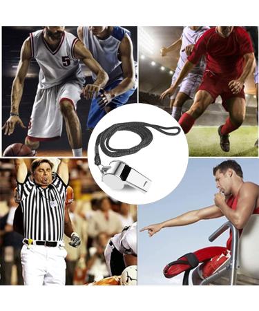 IJIZUO Stainless Steel Trill Pipe - Professional Whistle with Lanyard for Coaches Dog Training Sports & Physical Education - Buy Online on SooperMarket.com