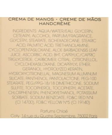 Chloe Signature Hand Cream 2.5oz/75ml - Luxurious Hydration for Soft Hands - Buy Online on SooperMarket.com
