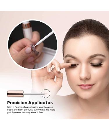 ESQIDO Long-Lasting Lash Glue - Companion Eyelash Adhesive for Sensitive Eyes | Latex-Free, Hypoallergenic Formula | Strong Hold for False Lashes | Dries Clear - Buy Online on SooperMarket.com