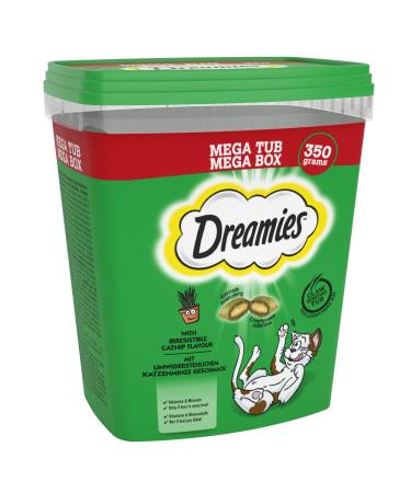 DREAMIES Cat Treats with Catnip Flavour 350g MegaTub Pack of 2 non applicable