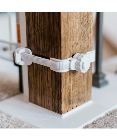 Qdos Universal Stair Mounting Adapter for Baby Gates | Slate | No Screws in Banister | Easy Installation - Buy Online on SooperMarket.com