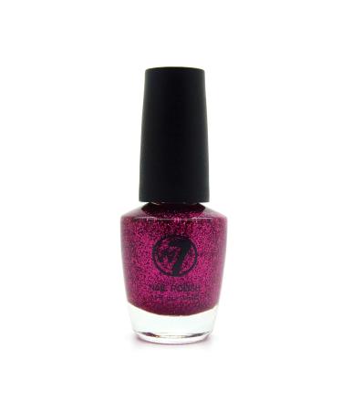 W7 Cosmetics Nail Polish Number 7 Pink Dazzle 15 ml