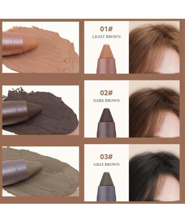 MIELIKKI Root Touch Up Stick - Dark Brown 02 | Temporary Hair Concealer & Coverage for Roots & Hairline - Buy Online on SooperMarket.com