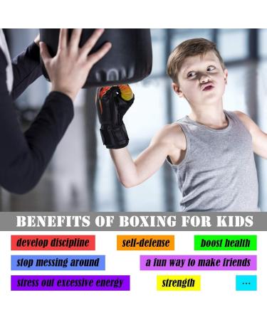 Buy Luniquz Children s Boxing Gloves | Youth Training 4oz 6oz 8oz for MMA Muay Thai & Kickboxing - Ages 3-16 - Buy Online on SooperMarket.com