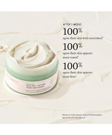 Biossance Squalane + Caffeine Toning Body Cream - Firming and Nourishing Formula with Caffeine and Niacinamide (6.7 oz) - Buy Online on SooperMarket.com