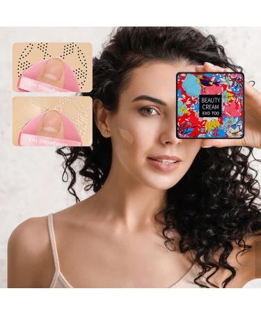 Roinaid CC Cream Cushion Foundation Mushroom Air Cushion CC Cream Beauty Cream Exo Too Cushion Foundation Korean Brightening Long-Lasting Liquid Primer - Buy Online on SooperMarket.com