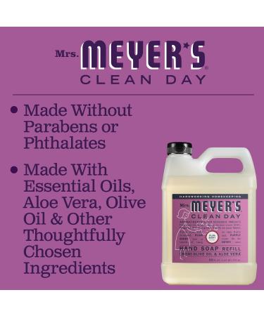 MRS. MEYER'S CLEAN DAY Plum Berry Scent Hand Soap Refill - 33 Fl Oz (Pack of 4) - Eco-Friendly & Nourishing Care for Hands - Buy Now - Buy Online on SooperMarket.com