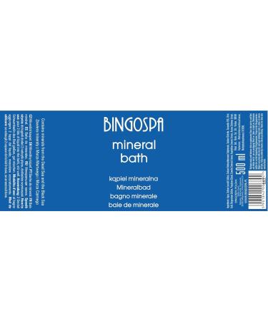 Buy BINGOSPA Bath Foam with Black Sea Minerals for Skin Care - 500 ml | International Shipping Available - Buy Online on SooperMarket.com