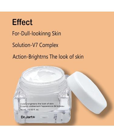 Dr. Jart+ V7 Toning Bright Cream 15ml - Korean Tone Up Cream Moisturizing and Brightening - Buy Online on SooperMarket.com