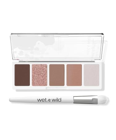 Buy Wet n Wild Marilyn Monroe Icon Eyeshadow & Brush Set - 5-Color Palette with Creamy Textures for Seamless Blends | Nude Pink Glitter Tones | International Shipping - Buy Online on SooperMarket.com
