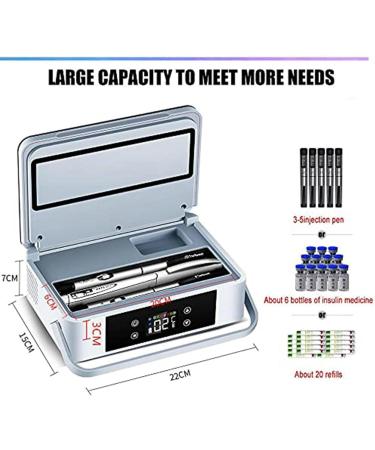 Insulin Refrigerator Travel Case Portable Insulin Refrigerator 2batteries - Buy Online on SooperMarket.com