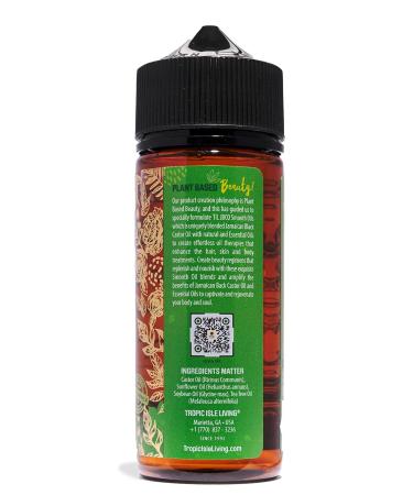 Tropic Isle Living Natural Hair Growth & Skin Care Oil | Refreshing Fragrance | Hydrating Massage Oil | Hot Oil Treatment 4oz (Tea Tree) - Buy Online on SooperMarket.com