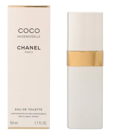 Chanel Coco Mademoiselle 1.7 oz / 50 ml edt Spray Refillable Rose 1.7 Fl Oz (Pack of 1) - Buy Online on SooperMarket.com