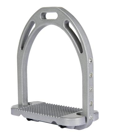 HKM stirrup - glittering silver - 9000