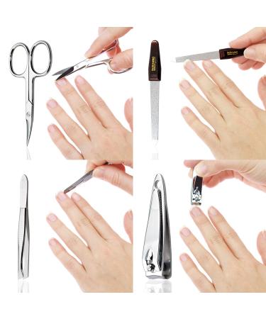 Marqus Nail Set for Men & Women - Premium 5-Piece Manicure Kit from Solingen | Travel-Friendly Nail Essentials - Buy Online on SooperMarket.com