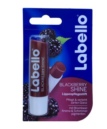 Labello Blackberry Shine Lip Balm 4.8g/5.5ml - 3 Pack | Moisturizing Lip Care - Buy Online on SooperMarket.com