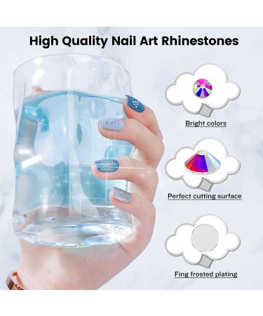 PuppyDoggy 1440-Piece SS20 Black Rhinestones for Nails, Crafts & DIY Decoration - Buy Online on SooperMarket.com