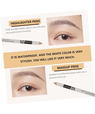 Gogogmee 12pcs Lying Silkworm Eyeliner Liner Gel Pencil Makeup Eyeshadow Pencils Makeup Eyeliner Wood White - Buy Online on SooperMarket.com