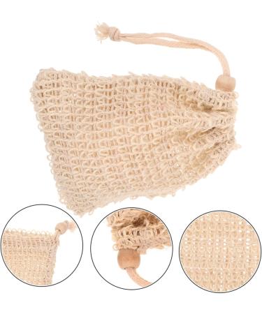 Mikinona 10pcs Net Bathing Soap Pouch Exfoliating Scrub Towel Bathing Supply Soap Foaming Ramie - Buy Online on SooperMarket.com