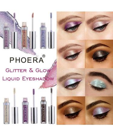 AQUAPURITY PHOERA Magnificent Metals Glitter Eyeshadow Palette - 112 PINCH ME - Buy Online on SooperMarket.com