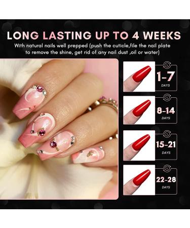 Makartt Clear Coffin Nail Tips - 500pcs Full Cover Press on Nails for Easy Extension & Manicure - 10 Sizes Acrylic False Nails for Gel Polish & Nail Art - Buy Online on SooperMarket.com