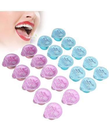 Shop Mundwater Rose-Mint Mouthwash | Fresh Breath Bad Breath Elimination 13ml x 20 Pieces | International Shipping - Buy Online on SooperMarket.com