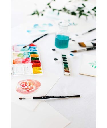 Princeton Aqua Elite 4850 Synthetic Kolinsky Quill Watercolor Brush - Size 6 - Buy Online on SooperMarket.com