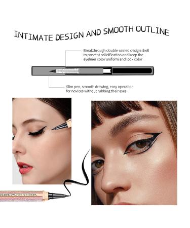 DekRion Liquid Eyeliner - Moonlight Blue | Smudgeproof, Waterproof, Long-lasting - Buy Online on SooperMarket.com