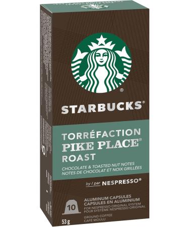 Starbucks By Nespresso Pike Place 10 Nespresso Coffee Pods - Buy Online on SooperMarket.com