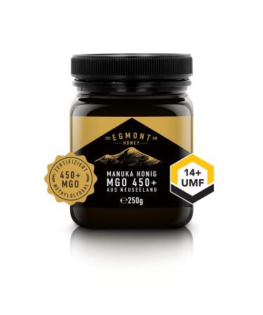 Egmont Honey Manuka Honey MGO 459+ Original from New Zealand (250g 500g) (250) 250 g (1 pack)
