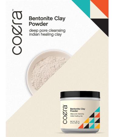 Horbach Bentonite Clay Powder 32 oz - Deep Pore Cleansing Facial Mask - Buy Online on SooperMarket.com