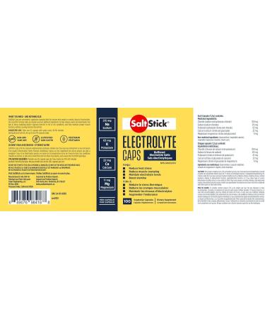 Saltstick Electrolyte Caps Buffered Electrolyte Salts 100 Capsules - Buy Online on SooperMarket.com