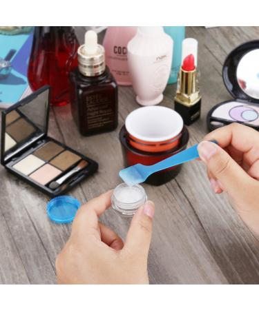 Accmor 100pcs 3g Empty Sample Containers with Lids - Cosmetic Jars + 5 Mini Spatulas - Buy Online on SooperMarket.com