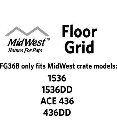 Midwest 36 x 23 Dog Crate Floor Grid - Durable and Easy-to-Clean - Buy Online on SooperMarket.com