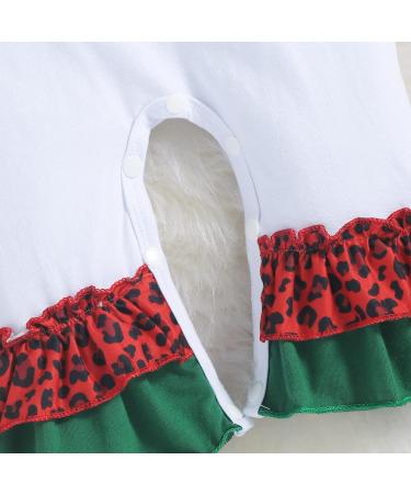 Loalirando Baby Christmas Romper | My First Xmas Outfit for Newborn Toddler | 9-12 Months | White 60 - Buy Online on SooperMarket.com