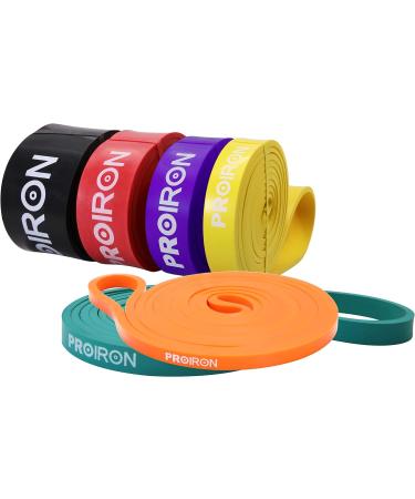 Proiron Resistance Bands - Assisted Pull up Bands for Crossfit Powerlifting - Strength Training and Mobility Bands for Men and Women - #2 Yellow (18-31kg) - Buy Online on SooperMarket.com