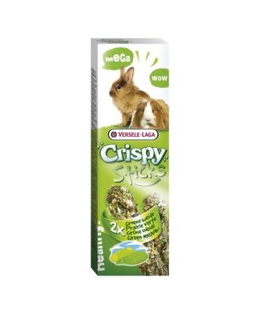 Versele Laga - Friandise Lapin / Cobaye - Crispy Sticks - Prairie Verte - 2 Pcs