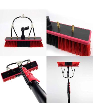 Window Cleaning Pole 4-12M Truck Washing Brush with Pole System for Window Cleaning Photovoltaic Panel Cleaning Trucks Cleaning Conservatory Roof/12Ft/3.6M 35cm Brush Head 4M/13FT - Buy Online on SooperMarket.com
