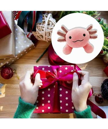 YILITI Axolotl Stuffed Animal Toy 10.8 - Cute Axolotl Plushie Doll Pillow for Kids & Adults (Pink) - Buy Online on SooperMarket.com