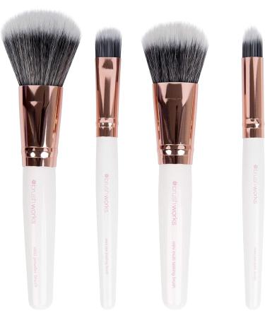 Brushworks Travel Set- Pink & Gold - Buy Online on SooperMarket.com