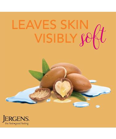 Jergens Deep Restoring Argan Body Wash Daily Moisturizing Cleanser Paraben Free 22oz Infused with Nourishing Argan Oil pH Balanced & Dermatologist Tested - Buy Online on SooperMarket.com